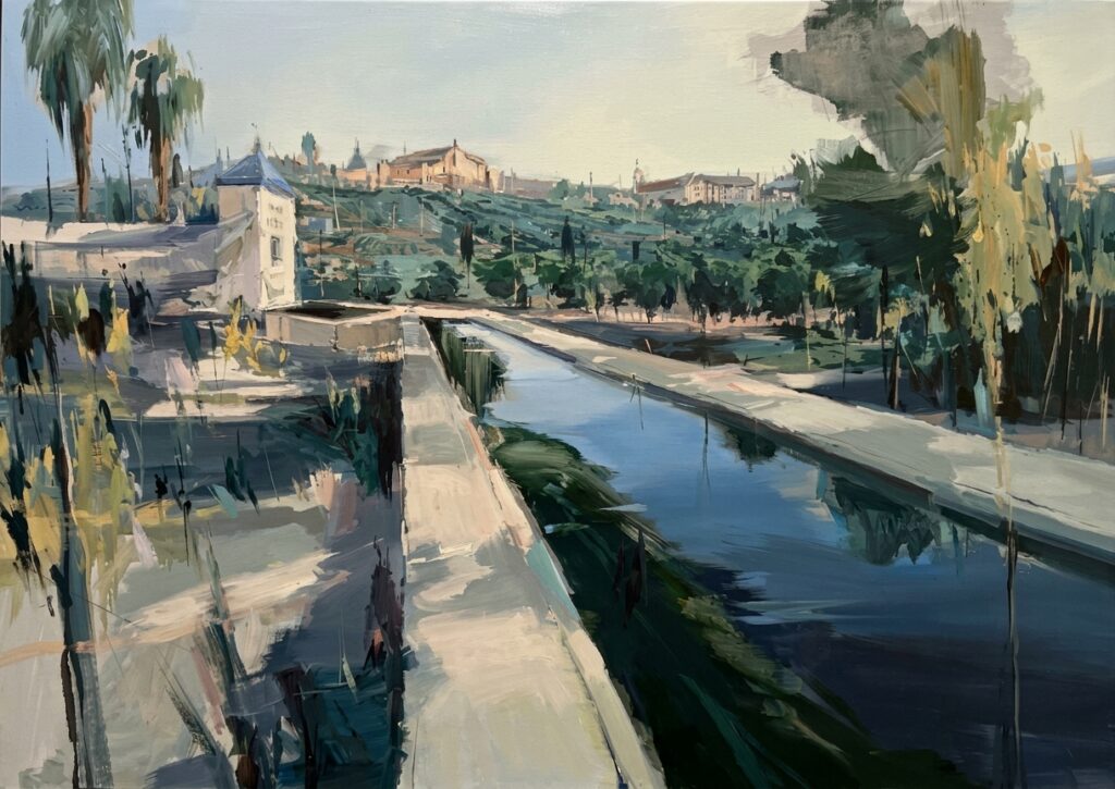 Obra premiada de Ana Sánchez Lucas: premio Tela y Vino · Casa Rural Etnoturística.