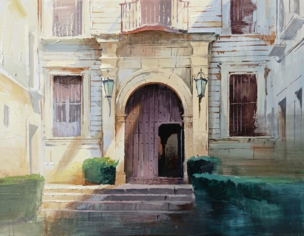 Obra premiada de Javier Martín Aranda: premio Asociación Amigos del Museo Garnelo.
